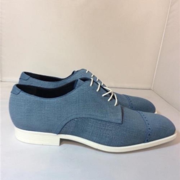 Jimmy Choo Prescott Denim Lace Dress Shoe main image 7